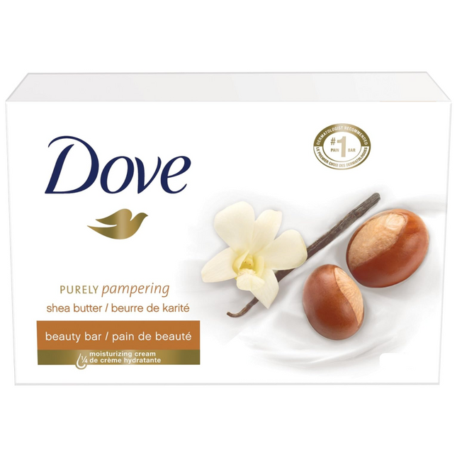 Dove - Barre de beauté au beurre de karité purement cocooning | 3x106g