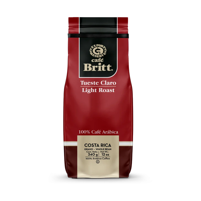 Cafe Bright - Costa Rican Light Roast Whole Bean Coffee | 340 g