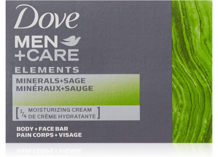 Dove - Men+Care Minerals + Sage Body & Face Wash | 3 x 106 g
