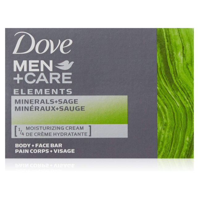 Dove - Men+Care Minerals + Sage Body & Face Wash | 3 x 106 g