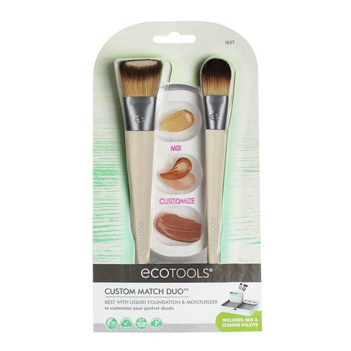 *Ecotools - Custom Match Duo | 2 Brushes + Kit
