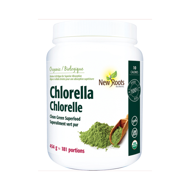 New Roots - Chlorella biologique | 454 g