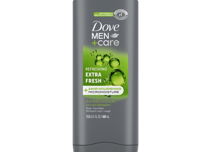 Dove - Men+Care Refreshing Face & Body Wash - Extra Fresh | 400 mL