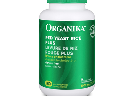 Organika - Red Yeast Rice Plus | 180 Capsules