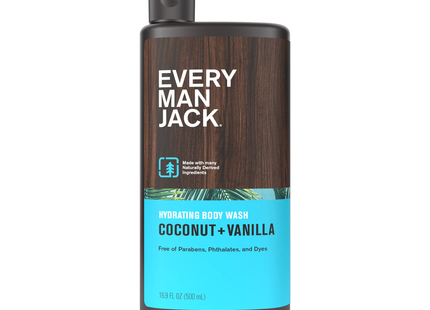 Every Man Jack - Gel douche Noix de coco et vanille | 500 ml