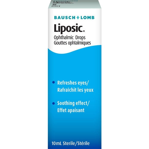 Bausch & Lomb - Liposic - Opthalmic Drops | 10 ml Sterile