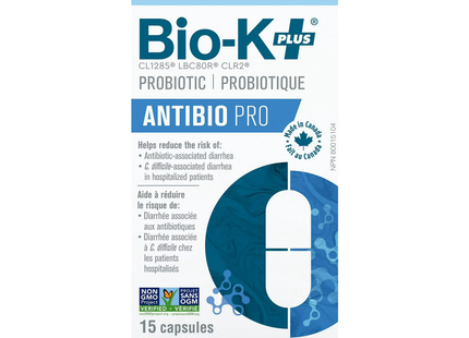 Bio-K+ - Antibio Pro Probiotic | 15 Capsules