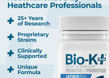 Bio-K+ - Antibio Pro Probiotic | 15 Capsules