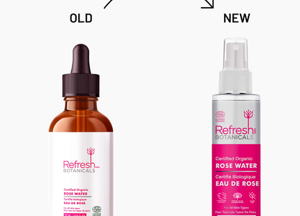 Refresh Botanicals - Certified Organic Rose Water | 100 mL