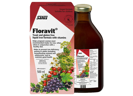Salus - Floravit Yeast and Gluten Free Vegan Formula | 500 mL