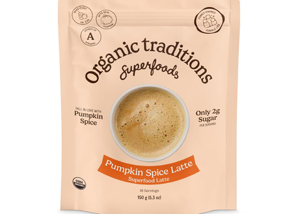 Organic Traditions - Pumpkin Spice Latte | 150 g