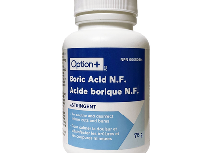 Option+ Boric Acid N.F. Astringent | 75g