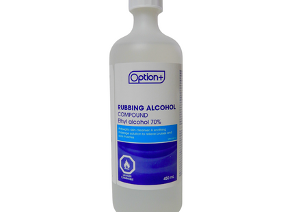 Option+ Composé d'alcool à friction 70 % | 450 ml