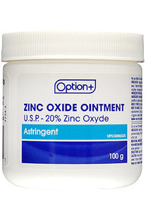 Option+ Zinc Oxide Ointment | 100 g