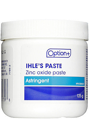 Option+ Ihle's Paste Zinc Oxide Paste | 125 g