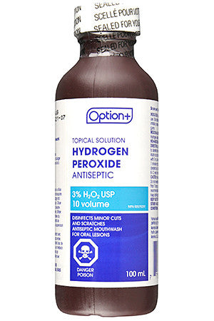 Option+ Topical Solution Hydrogen Peroxide Antiseptic | 100 ml