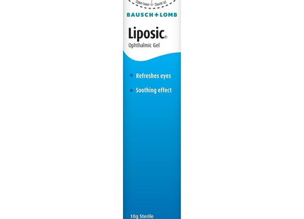 Bausch &amp; Lomb - Liposic - Gel ophtalmique | 10 g Stérile 