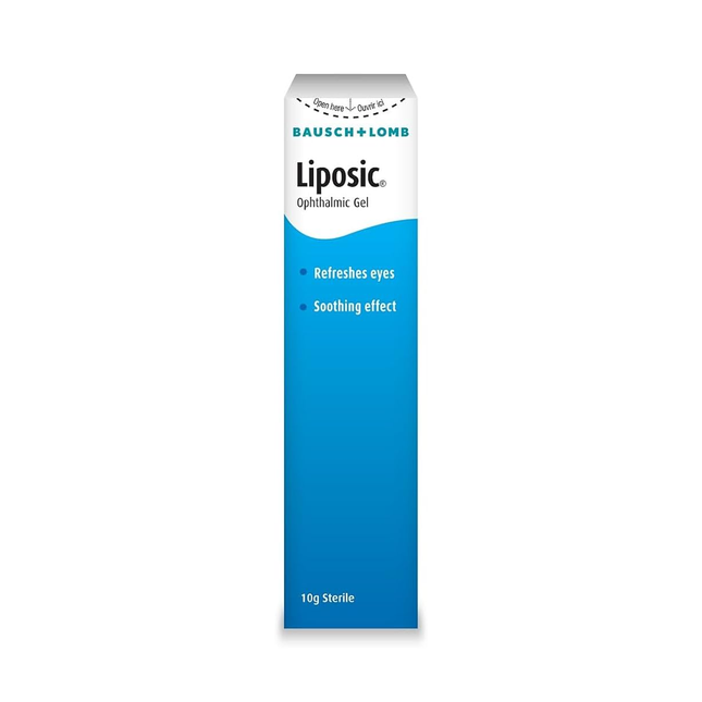 Bausch & Lomb - Liposic Ophthalmic Gel | 10 g Sterile
