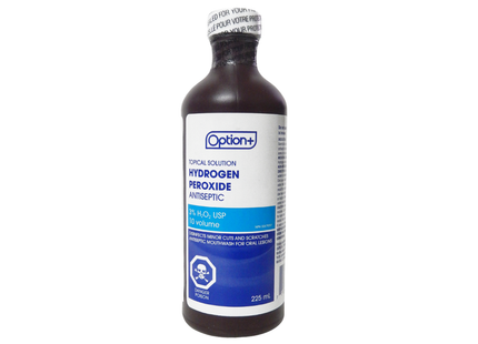 Option+ Hydrogen Peroxide Topical Solution | 225 mL