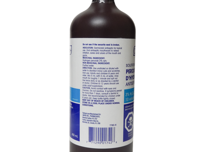 Option+ - Topical Solution Hydrogen Peroxide Antiseptic | 450 mL