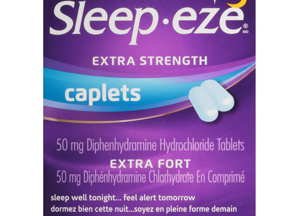 Sleep-Eze - Extra Strength Caplets | 20 Coated Caplets