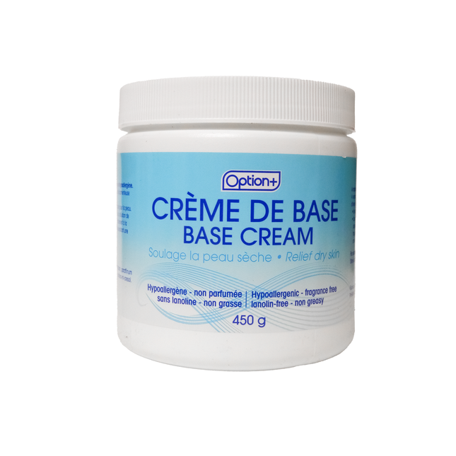 Crème de base Option+ pour soulager la peau sèche | 450g