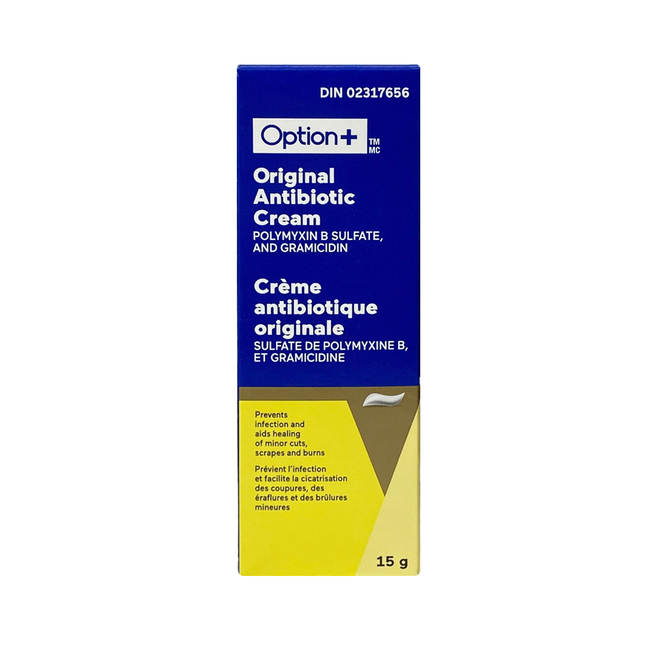 Option+ Original Antibiotic Cream | 15 g