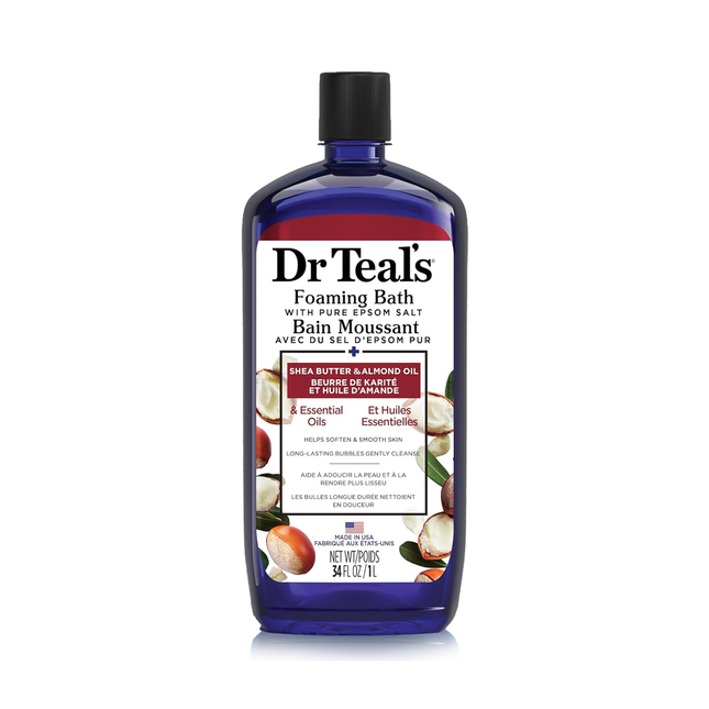 Dr Teal's - Shea Butter & Almond Oil Foaming Bath with Pure Epsom Salt | 1 L
