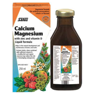 Salus Liquid Calcium Magnesium with Zinc & Vitamin D | 250 ml*