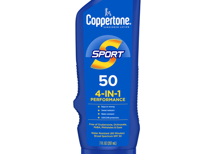 Coppertone - Sport SPF 50 4-IN-1 Performance Sunscreen | 207 mL