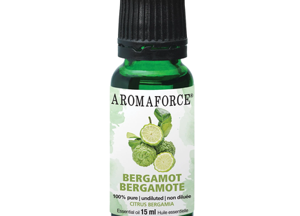 Aromaforce - Bergamont 100% Pure Essential Oil (Citrus Bergamia) | 15 ml