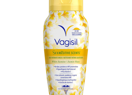 Vagisil Scentsitive Scents White Jasmine Daily Intimate Wash | 240 mL