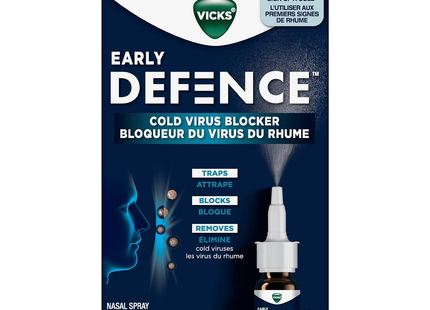 Vicks - Early Defence Cold Virus Blocker Nasal Spray | 15 mL