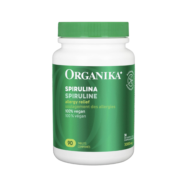 Organika - Blue Green Algae Spirulina | 90 Tabs