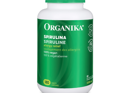 Organika - Spirulina 1000 mg | 180 Tablets
