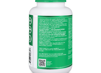 Organika - Blue Green Algae Spirulina 500 mg | 200 Tablets
