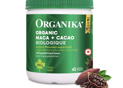 Organika - Maca + Cacao Organic | 200 g