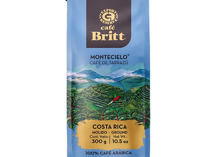 Café Britt - Café moulu Montecielo de Tarrazú, Costa Rica | 300 g