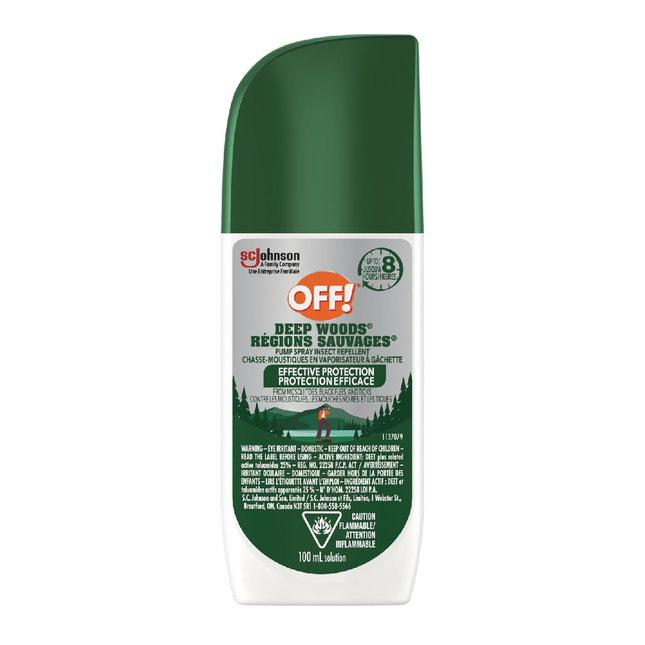 OFF! Deep Woods Pump Spray Insect Repellent | 100ml