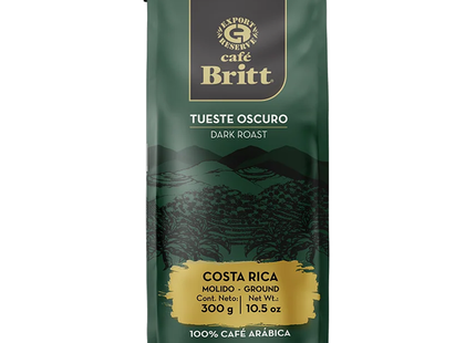 Cafe Britt - Dark Roast Costa Rican Ground Coffee | 300 g