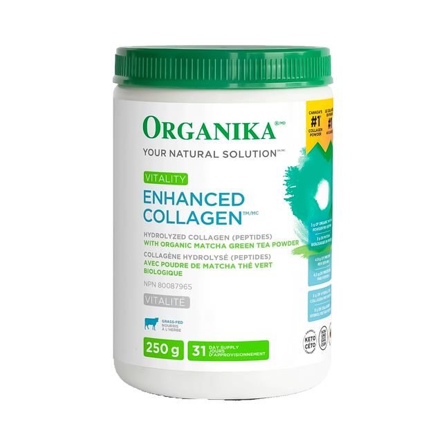 Organika - Enhanced Collagen Vitality With Organic Matcha | 250 g