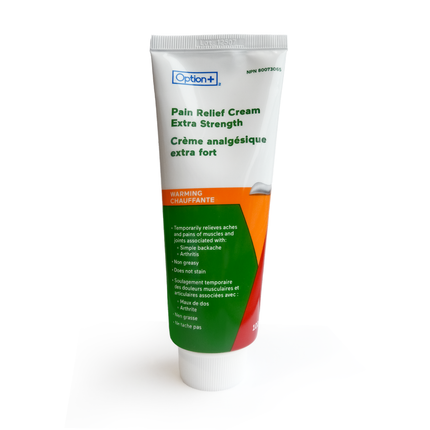 Option+ Crème analgésique extra-forte, formule chauffante