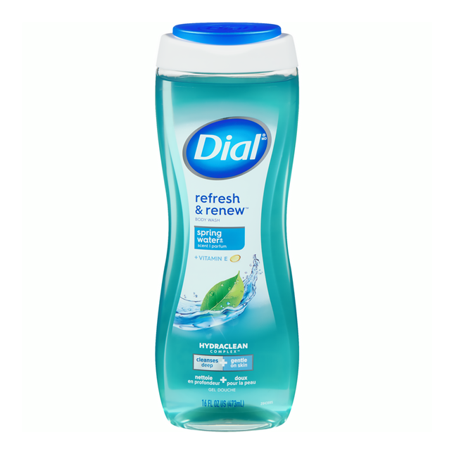 Dial - Gel douche hydratant - Eau de source | 473 ml
