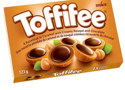 Toffifee - Hazelnut Caramel With Creamy Nougat and Chocolate | 123 g