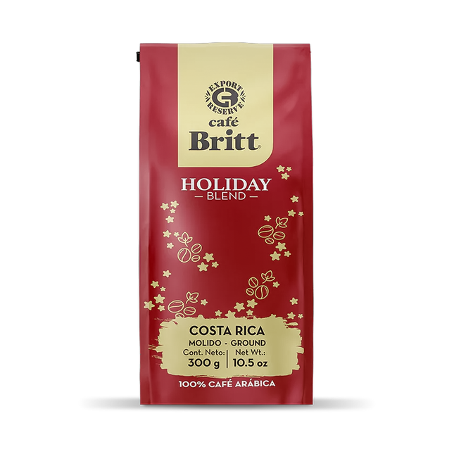 Cafe Britt - Holiday Blend Costa Rican Ground Coffee | 300 g