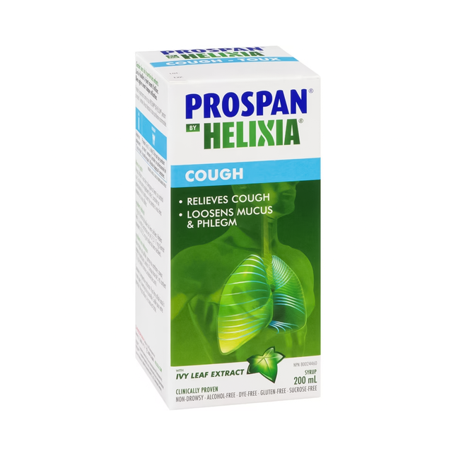 Helixia - Prospan Cough Syrup with Ivy Leaf Extract | 200 mL