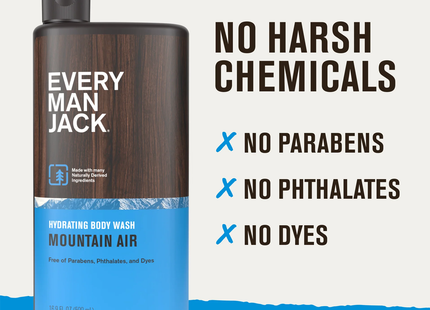 Every Man Jack - Gel douche, Air de montagne | 500 ml