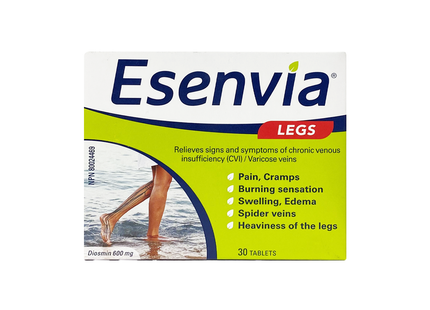 Esenvia Jambes - Diosmine 600 mg | 30 comprimés