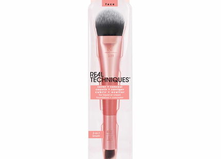 Real Techniques - Cover + Conceal 2-IN-1 Brush