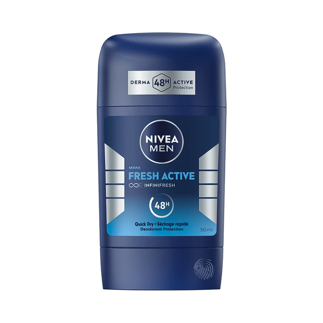 Nivea Men - Fresh & Active InifiniFresh 48H Quick Dry Deodorant | 50 mL